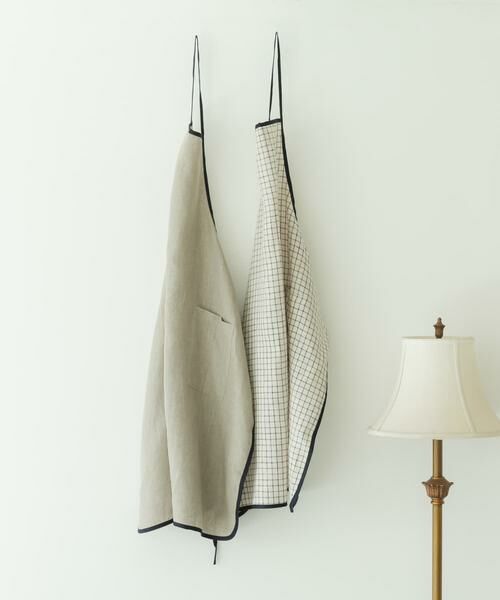 URBAN RESEARCH DOORS / アーバンリサーチ ドアーズ キッチンツール | fog linen work　リネンパイピングエプロン | 詳細1