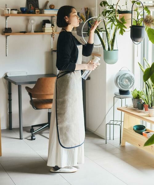 URBAN RESEARCH DOORS / アーバンリサーチ ドアーズ キッチンツール | fog linen work　リネンパイピングエプロン | 詳細7