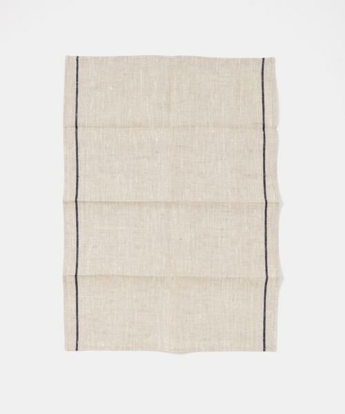 URBAN RESEARCH DOORS / アーバンリサーチ ドアーズ キッチンツール | fog linen work　リネンラインキッチンクロス 厚地 ネイビー | 詳細4