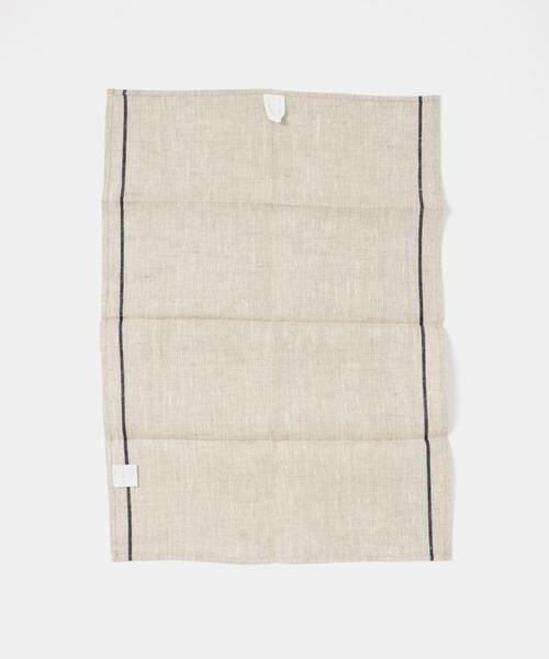 URBAN RESEARCH DOORS / アーバンリサーチ ドアーズ キッチンツール | fog linen work　リネンラインキッチンクロス 厚地 ネイビー | 詳細5
