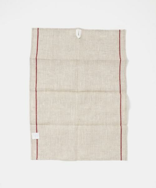 URBAN RESEARCH DOORS / アーバンリサーチ ドアーズ キッチンツール | fog linen work　リネンラインキッチンクロス 厚地 レッド | 詳細6