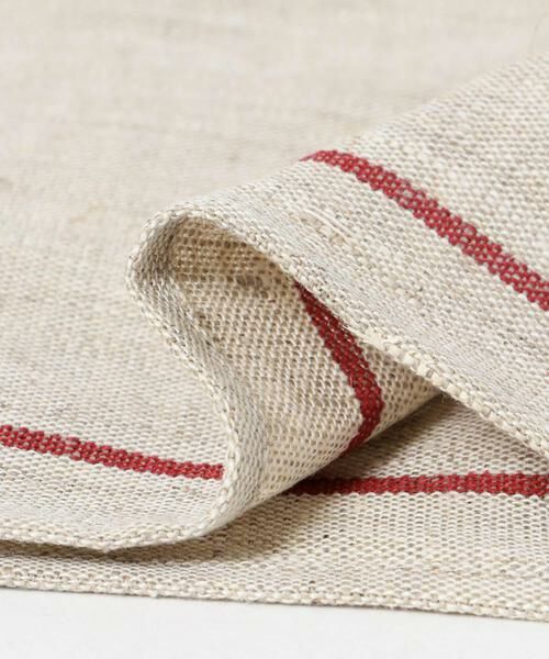 URBAN RESEARCH DOORS / アーバンリサーチ ドアーズ キッチンツール | fog linen work　リネンラインキッチンクロス 厚地 レッド | 詳細8