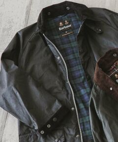 URBAN RESEARCH DOORS / アーバンリサーチ ドアーズ ステンカラーコート | 『別注』Barbour　OS WAX GAMEFAIR