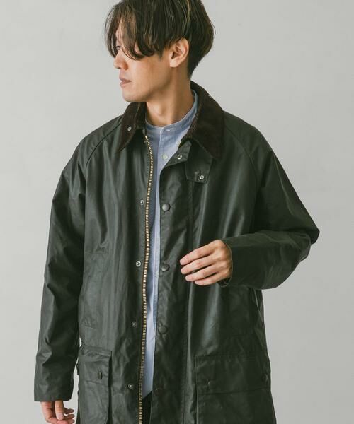 URBAN RESEARCH DOORS / アーバンリサーチ ドアーズ ステンカラーコート | 『別注』Barbour　OS WAX GAMEFAIR | 詳細13