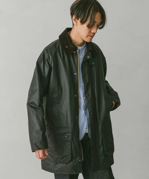 URBAN RESEARCH DOORS / アーバンリサーチ ドアーズ ステンカラーコート | 『別注』Barbour　OS WAX GAMEFAIR | 詳細15