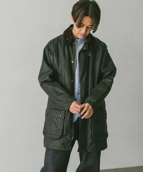 URBAN RESEARCH DOORS / アーバンリサーチ ドアーズ ステンカラーコート | 『別注』Barbour　OS WAX GAMEFAIR | 詳細17