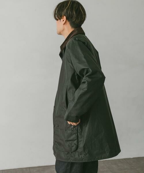 URBAN RESEARCH DOORS / アーバンリサーチ ドアーズ ステンカラーコート | 『別注』Barbour　OS WAX GAMEFAIR | 詳細19