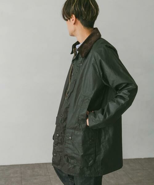URBAN RESEARCH DOORS / アーバンリサーチ ドアーズ ステンカラーコート | 『別注』Barbour　OS WAX GAMEFAIR | 詳細20