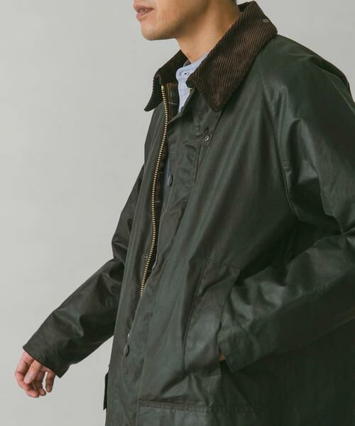 URBAN RESEARCH DOORS / アーバンリサーチ ドアーズ ステンカラーコート | 『別注』Barbour　OS WAX GAMEFAIR | 詳細21