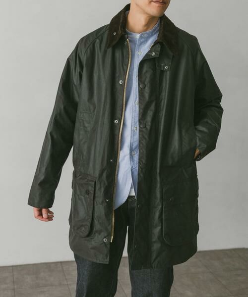 URBAN RESEARCH DOORS / アーバンリサーチ ドアーズ ステンカラーコート | 『別注』Barbour　OS WAX GAMEFAIR | 詳細22