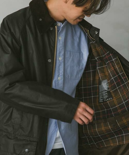 URBAN RESEARCH DOORS / アーバンリサーチ ドアーズ ステンカラーコート | 『別注』Barbour　OS WAX GAMEFAIR | 詳細23
