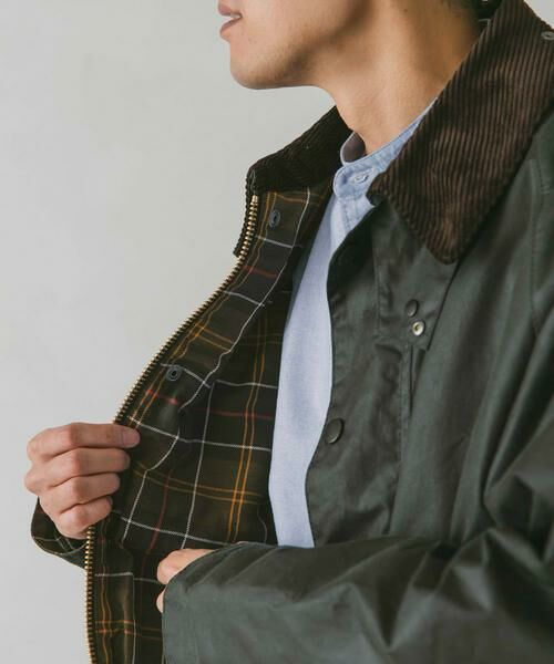 URBAN RESEARCH DOORS / アーバンリサーチ ドアーズ ステンカラーコート | 『別注』Barbour　OS WAX GAMEFAIR | 詳細24