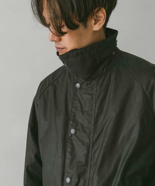 URBAN RESEARCH DOORS / アーバンリサーチ ドアーズ ステンカラーコート | 『別注』Barbour　OS WAX GAMEFAIR | 詳細26