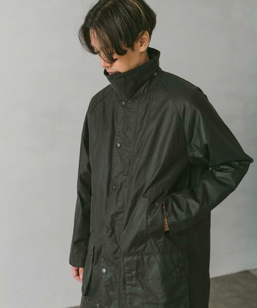 URBAN RESEARCH DOORS / アーバンリサーチ ドアーズ ステンカラーコート | 『別注』Barbour　OS WAX GAMEFAIR | 詳細27
