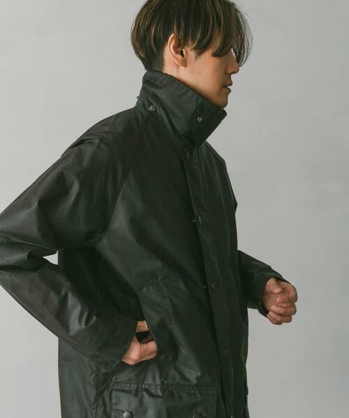 URBAN RESEARCH DOORS / アーバンリサーチ ドアーズ ステンカラーコート | 『別注』Barbour　OS WAX GAMEFAIR | 詳細28