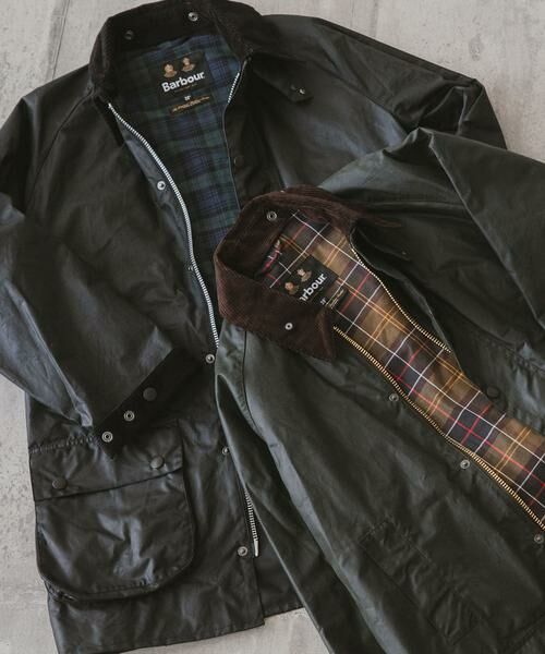 URBAN RESEARCH DOORS / アーバンリサーチ ドアーズ ステンカラーコート | 『別注』Barbour　OS WAX GAMEFAIR | 詳細3