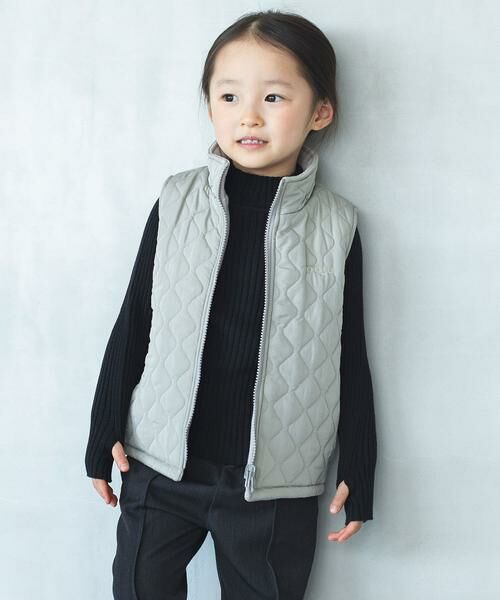URBAN RESEARCH DOORS / アーバンリサーチ ドアーズ ニット・セーター | ooju turtle knit(KIDS)(ブラック)