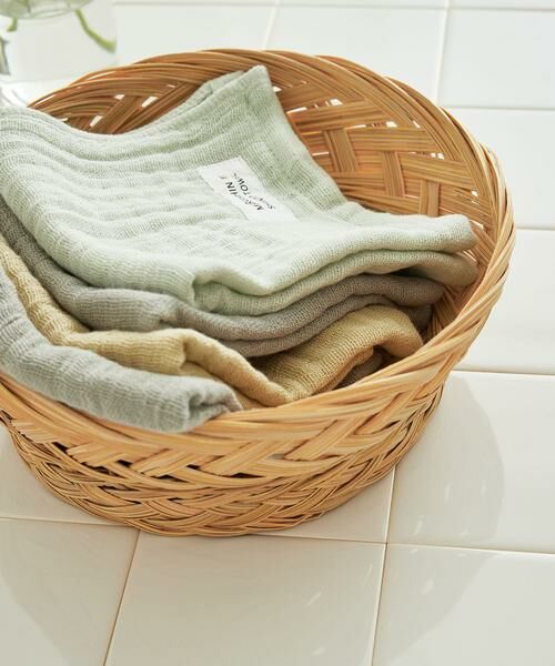 URBAN RESEARCH DOORS / アーバンリサーチ ドアーズ タオル | 『WEB限定』MARUSHIN by SHINTO TOWEL　ランダムガーゼ ハンドタオル 2枚セット | 詳細12