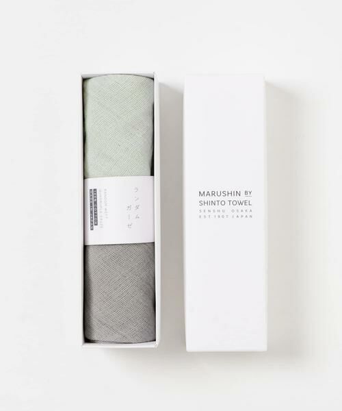URBAN RESEARCH DOORS / アーバンリサーチ ドアーズ タオル | 『WEB限定』MARUSHIN by SHINTO TOWEL　ランダムガーゼ ハンドタオル 2枚セット | 詳細13
