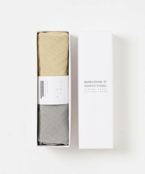 URBAN RESEARCH DOORS / アーバンリサーチ ドアーズ タオル | 『WEB限定』MARUSHIN by SHINTO TOWEL　ランダムガーゼ ハンドタオル 2枚セット | 詳細13