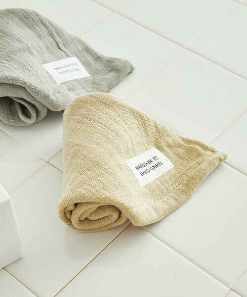 URBAN RESEARCH DOORS / アーバンリサーチ ドアーズ タオル | 『WEB限定』MARUSHIN by SHINTO TOWEL　ランダムガーゼ ハンドタオル 2枚セット | 詳細6