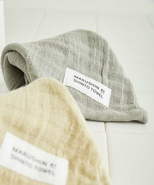 URBAN RESEARCH DOORS / アーバンリサーチ ドアーズ タオル | 『WEB限定』MARUSHIN by SHINTO TOWEL　ランダムガーゼ ハンドタオル 2枚セット | 詳細7