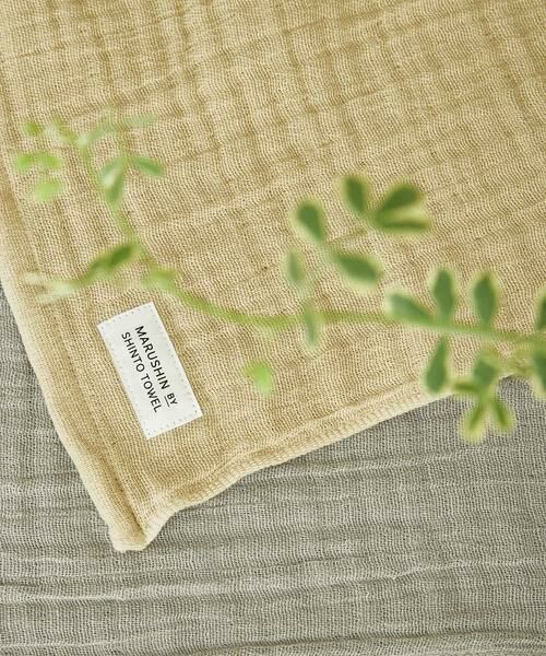 URBAN RESEARCH DOORS / アーバンリサーチ ドアーズ タオル | 『WEB限定』MARUSHIN by SHINTO TOWEL　ランダムガーゼ ハンドタオル 2枚セット | 詳細9