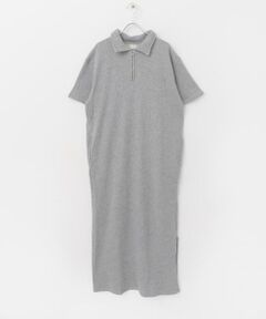 URBAN RESEARCH DOORS / アーバンリサーチ ドアーズ ワンピース | 『別注』Sports Wear×DOORS　ハーフジップ半袖ワンピース