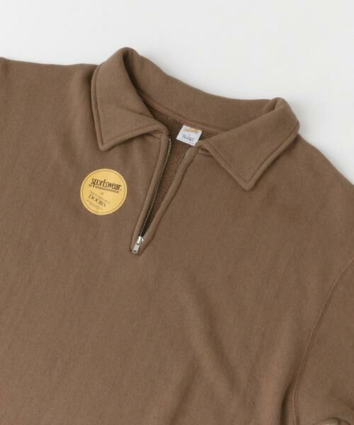 URBAN RESEARCH DOORS / アーバンリサーチ ドアーズ ワンピース | 『別注』Sports Wear×DOORS　ハーフジップ半袖ワンピース | 詳細2