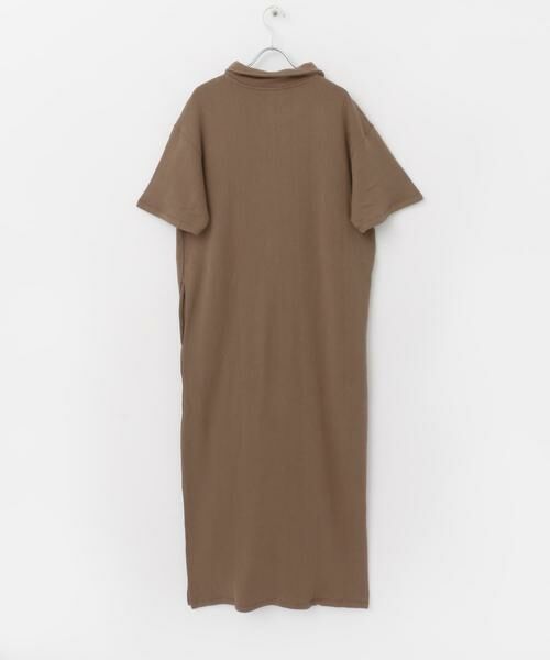 URBAN RESEARCH DOORS / アーバンリサーチ ドアーズ ワンピース | 『別注』Sports Wear×DOORS　ハーフジップ半袖ワンピース | 詳細5