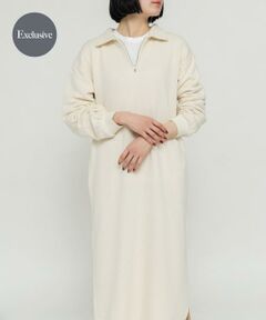 URBAN RESEARCH DOORS / アーバンリサーチ ドアーズ ワンピース | 『別注』Sports Wear×DOORS　ハーフジップ長袖ワンピース