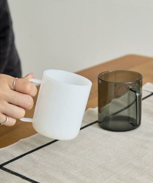 URBAN RESEARCH DOORS / アーバンリサーチ ドアーズ グラス・マグカップ | TAMAKI　フフ マグL | 詳細7