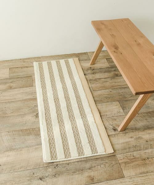 URBAN RESEARCH DOORS / アーバンリサーチ ドアーズ インテリア・インテリア雑貨 | 『洗濯可』calmland　フロアラグ 46×120 | 詳細1