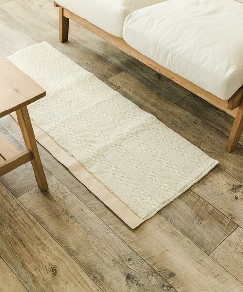 URBAN RESEARCH DOORS / アーバンリサーチ ドアーズ インテリア・インテリア雑貨 | 『洗濯可』calmland　フロアラグ 46×120 | 詳細2