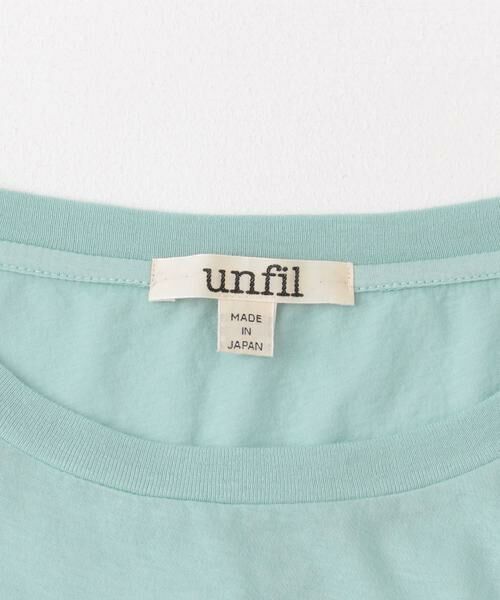 URBAN RESEARCH DOORS / アーバンリサーチ ドアーズ Tシャツ | 『別注』unfil×DOORS　high twist cotton L/S t-shirts | 詳細27