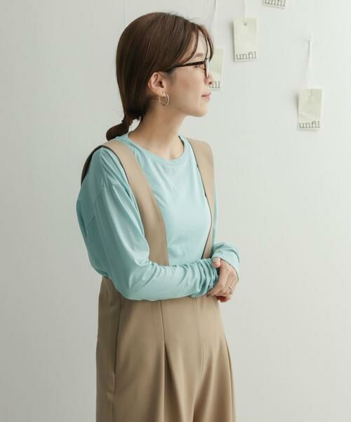 URBAN RESEARCH DOORS / アーバンリサーチ ドアーズ Tシャツ | 『別注』unfil×DOORS　high twist cotton L/S t-shirts | 詳細16