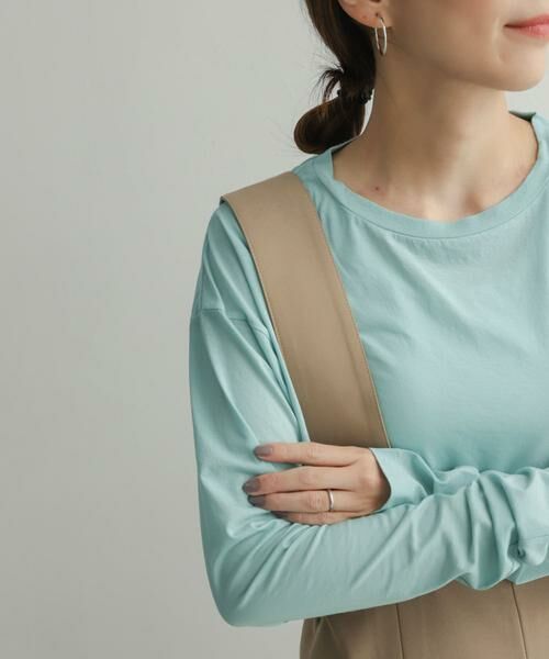 URBAN RESEARCH DOORS / アーバンリサーチ ドアーズ Tシャツ | 『別注』unfil×DOORS　high twist cotton L/S t-shirts | 詳細17