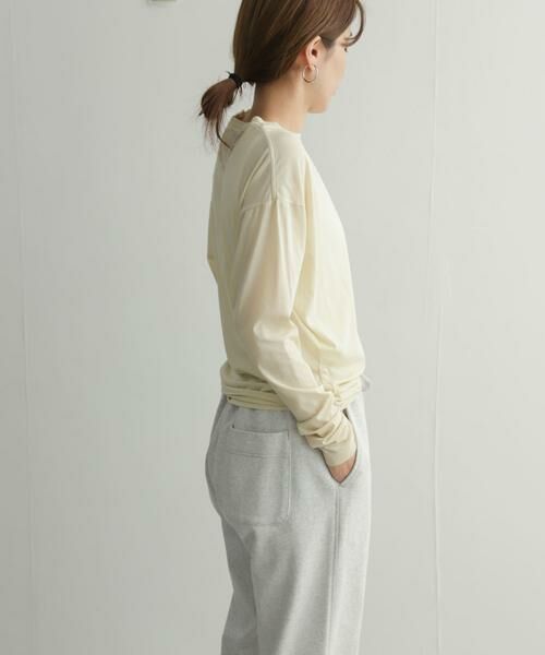 URBAN RESEARCH DOORS / アーバンリサーチ ドアーズ Tシャツ | 『別注』unfil×DOORS　high twist cotton L/S t-shirts | 詳細30