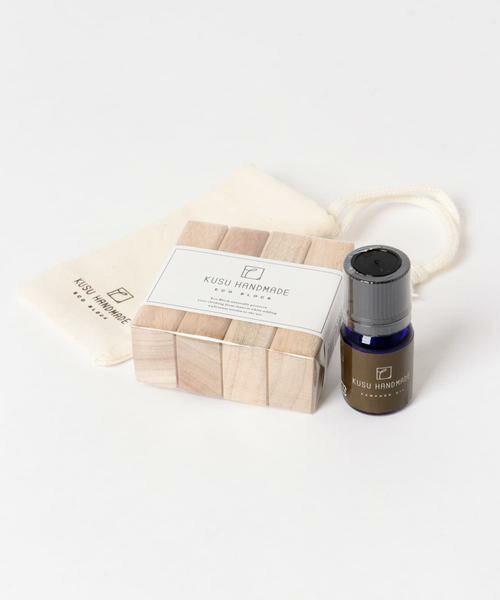 URBAN RESEARCH DOORS / アーバンリサーチ ドアーズ インテリア・インテリア雑貨 | KUSU HANDMADE　エコブロック4個+オイル+ポーチセット | 詳細7