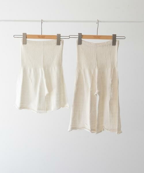 URBAN RESEARCH DOORS / アーバンリサーチ ドアーズ その他雑貨 | 『WEB限定』meri ja kuu　4分丈インナーパンツ シルク | 詳細4
