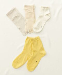 URBAN RESEARCH DOORS / アーバンリサーチ ドアーズ その他雑貨 | 『WEB限定』meri ja kuu　4足セット カラーコットンソックス