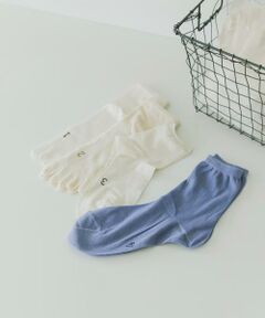 URBAN RESEARCH DOORS / アーバンリサーチ ドアーズ その他雑貨 | 『WEB限定』meri ja kuu　4足セット カラーコットンソックス