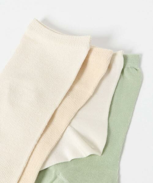 URBAN RESEARCH DOORS / アーバンリサーチ ドアーズ その他雑貨 | 『WEB限定』meri ja kuu　4足セット カラーコットンソックス | 詳細10