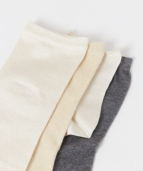 URBAN RESEARCH DOORS / アーバンリサーチ ドアーズ その他雑貨 | 『WEB限定』meri ja kuu　4足セット カラーコットンソックス | 詳細20