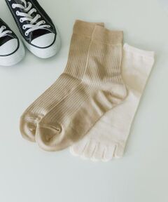 URBAN RESEARCH DOORS / アーバンリサーチ ドアーズ その他雑貨 | meri ja kuu　2足セット シルクコットン