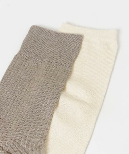 URBAN RESEARCH DOORS / アーバンリサーチ ドアーズ その他雑貨 | meri ja kuu　2足セット シルクコットン | 詳細6