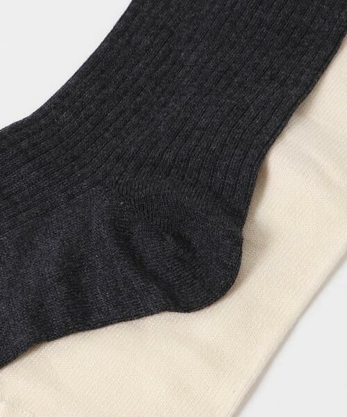 URBAN RESEARCH DOORS / アーバンリサーチ ドアーズ その他雑貨 | meri ja kuu　2足セット シルクコットン | 詳細11