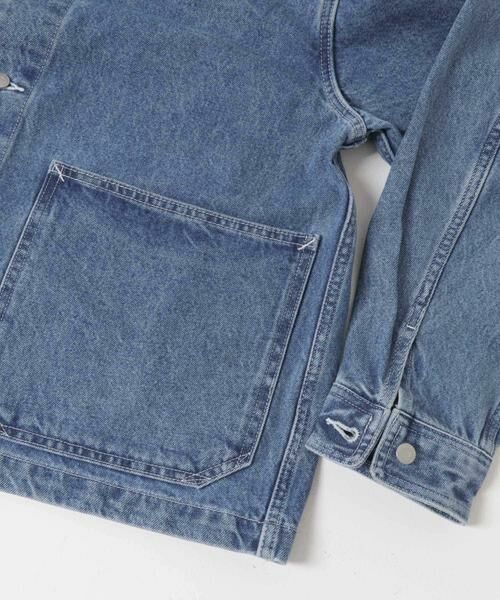 URBAN RESEARCH DOORS / アーバンリサーチ ドアーズ Gジャン・デニムジャケット | FORK&SPOON　JFデニムノーカラージャケット | 詳細9