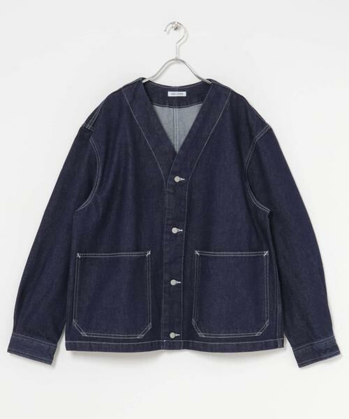 URBAN RESEARCH DOORS / アーバンリサーチ ドアーズ Gジャン・デニムジャケット | FORK&SPOON　JFデニムノーカラージャケット | 詳細16