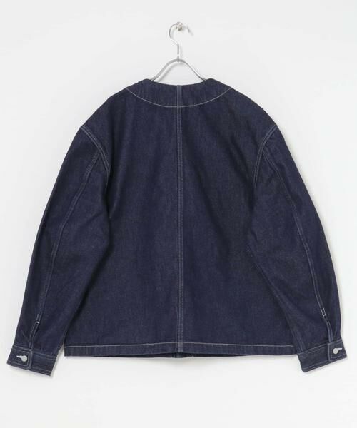URBAN RESEARCH DOORS / アーバンリサーチ ドアーズ Gジャン・デニムジャケット | FORK&SPOON　JFデニムノーカラージャケット | 詳細18